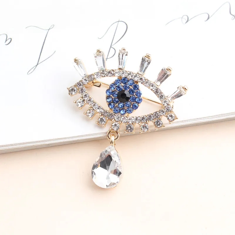 Evil Eye Brooch