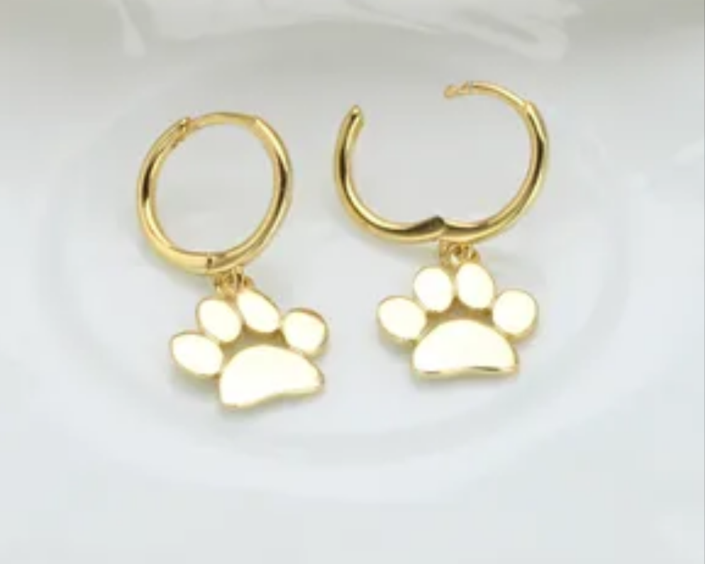 Paw Drop Earrings