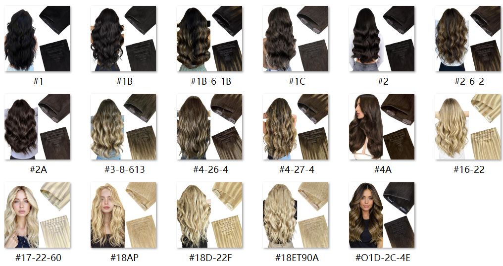 Seamless Clip In Extensions