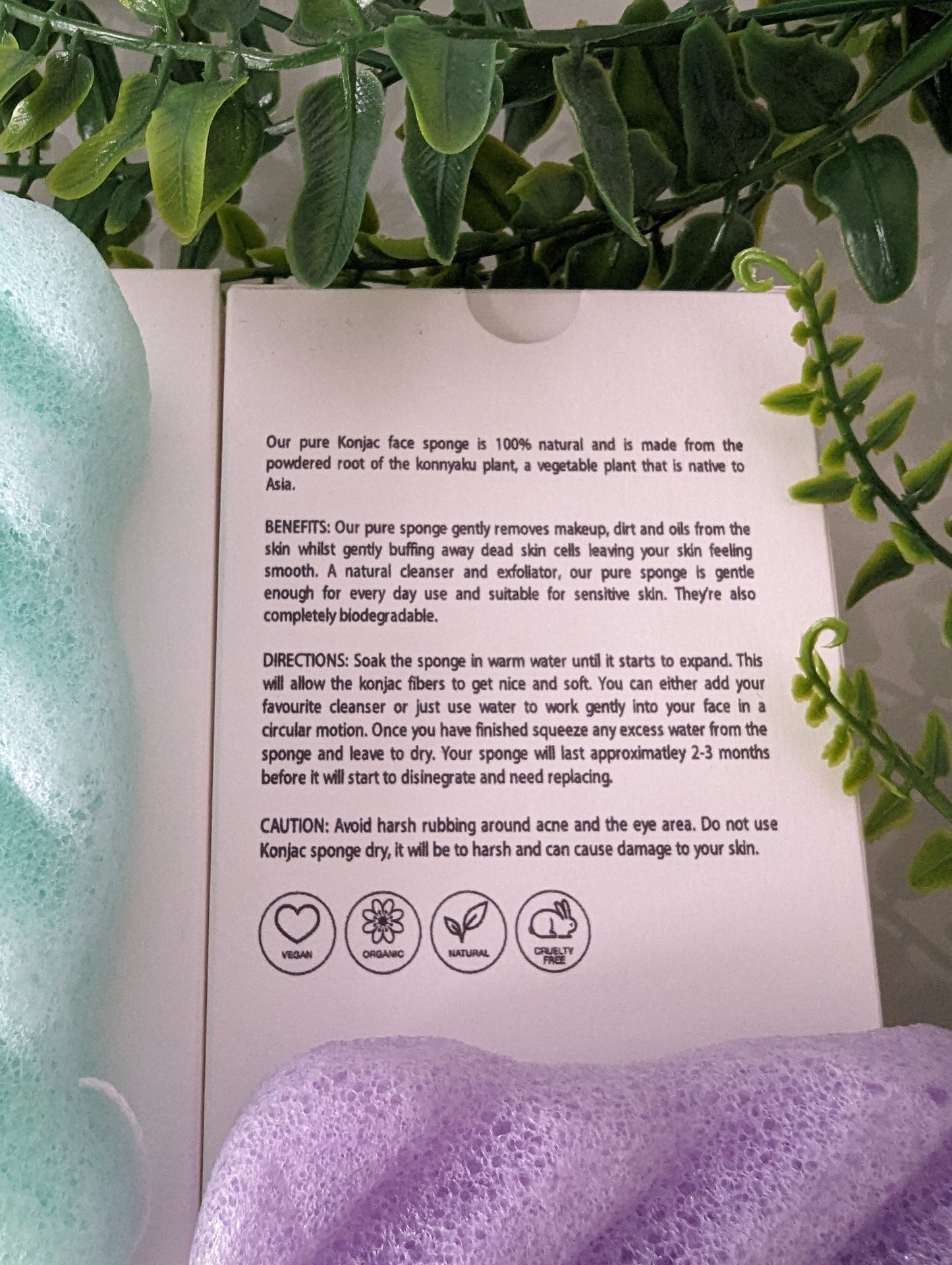 Konjac Cleansing Sponge