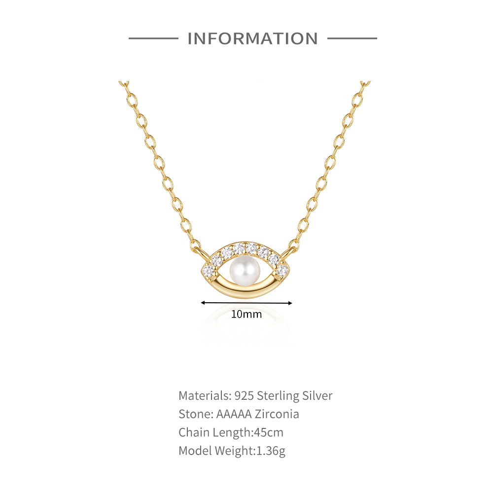 Pearl Eye Necklace