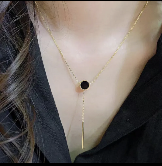 Agate Drop Necklace